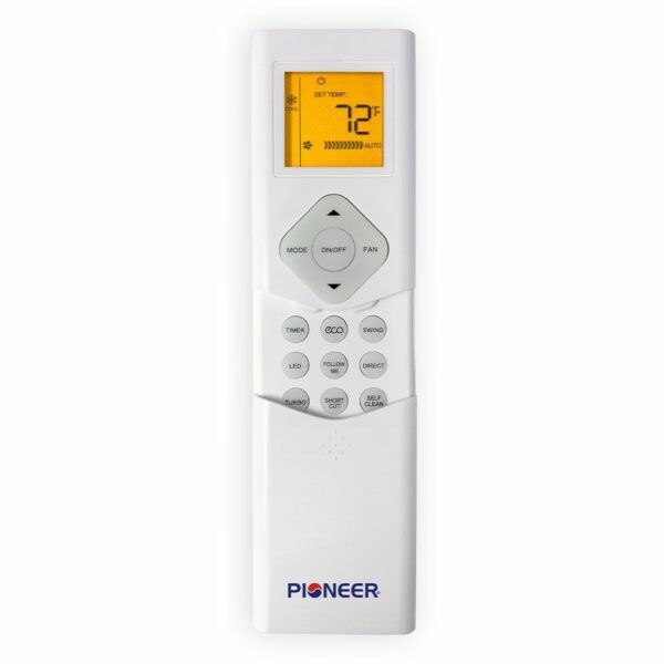 PIONEER® 12,000 BTU 21.5 SEER 115V Ductless Mini Split - Remote