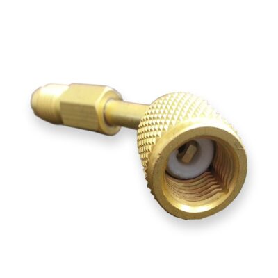 Mini Split System Converter Adapter For Charging/Vacuuming Port From 5/16" SAE To 1/4" SAE - Image 3
