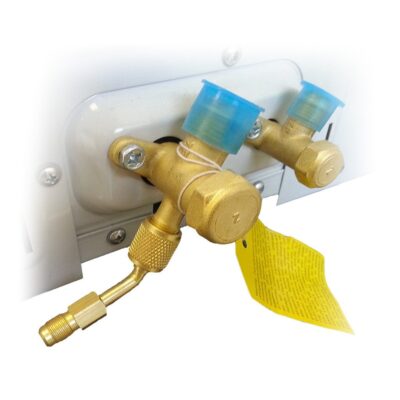 Mini Split System Converter Adapter For Charging/Vacuuming Port From 5/16" SAE To 1/4" SAE - Image 4
