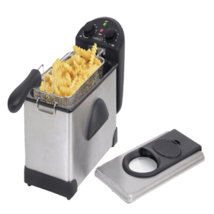 PREMIUM Electric Deep Fryer 1500W 3.0L Stainless Steel Adjustable Temperature Control