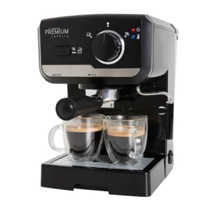 PREMIUM Steam Espresso 3-In-1 Cappuccino and Latte Machine 15 Bar Pressure